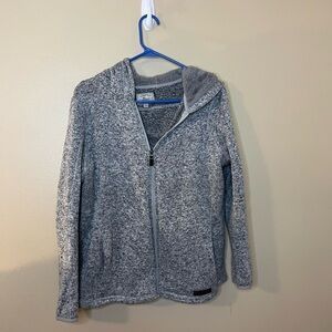 G.H. Bass & Co. Heather Gray Fleece-Lined Jacket